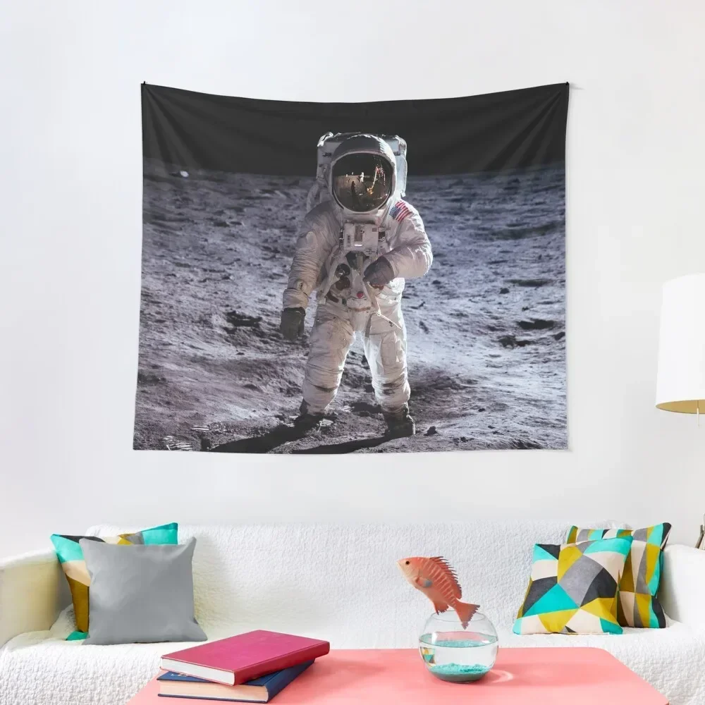 Buzz Aldrin walking on the moon Tapestry Room Decor Korean Style Tapete For The Wall Home Decor Aesthetic Anime Decor Tapestry
Buzz Aldrin walking on the moon Tapestry Room Decor Korean Style Tapete For The Wall Home Decor Aesthetic Anime Decor Tapestry