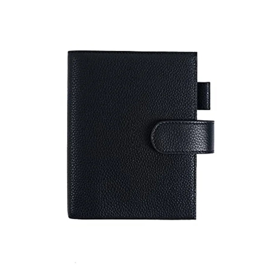 Leather Cover for A6 Notebooks - Fits Hobonichi Original Stalogy and Midori MD Planners with Pen Loop Card Slots and Back Pocke
Leather Cover for A6 Notebooks - Fits Hobonichi Original Stalogy and Midori MD Planners with Pen Loop Card Slots and Back Pocke