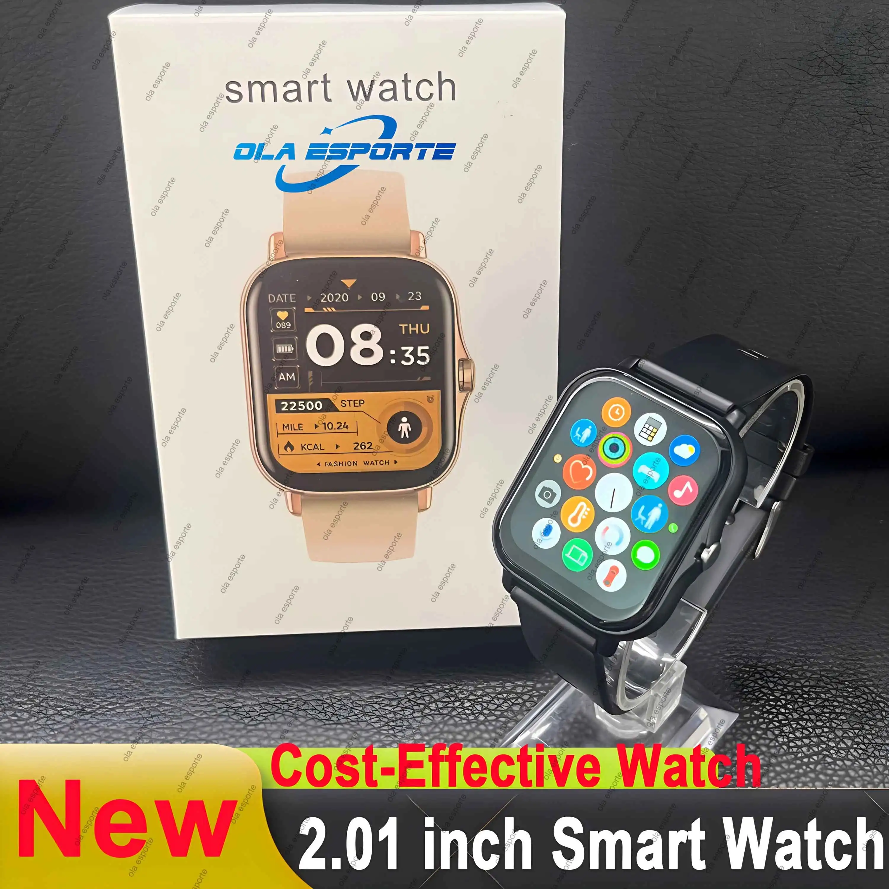Ola esporte Smart Watch 2024 Men Women BT Call Sport Fitness Tracker PPG+ECG Monitor Waterproof Game SmartWatch for Android IOS
Ola esporte Smart Watch 2024 Men Women BT Call Sport Fitness Tracker PPG+ECG Monitor Waterproof Game SmartWatch for Android IOS