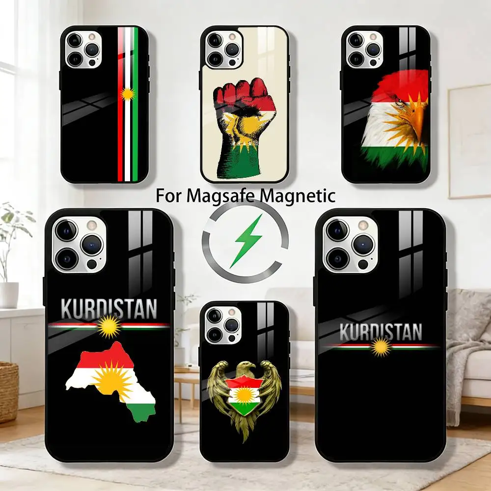 Kurdistan Flag Phone Case For iPhone 17 16 15 14 13 12 Pro Max Plus for Magsafe Mirror Wireless Magnetic Cover
Kurdistan Flag Phone Case For iPhone 17 16 15 14 13 12 Pro Max Plus for Magsafe Mirror Wireless Magnetic Cover