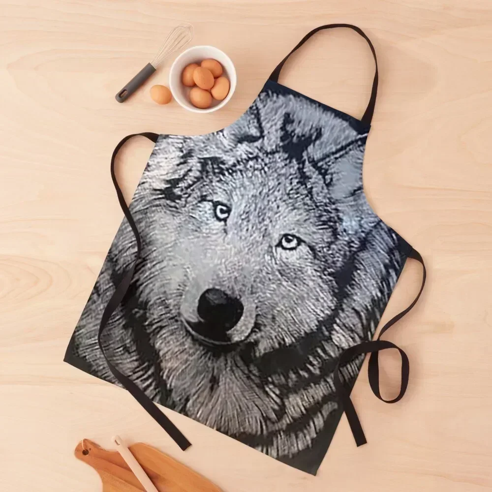 Scratched Wolf Design Apron Womens Dresses Kitchen Tools Chef Uniform Bib For Kitchen Apron
Scratched Wolf Design Apron Womens Dresses Kitchen Tools Chef Uniform Bib For Kitchen Apron