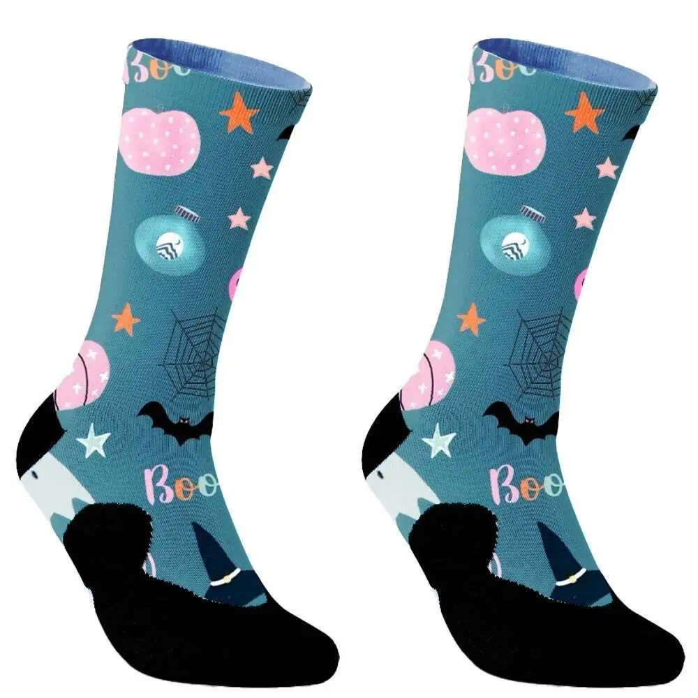 Men's Socks Large Size Cotton Funny Autumn Winter Festive Gift Socks for Male Cartoon Witch Pumpkin Halloween Socks
Men's Socks Large Size Cotton Funny Autumn Winter Festive Gift Socks for Male Cartoon Witch Pumpkin Halloween Socks 