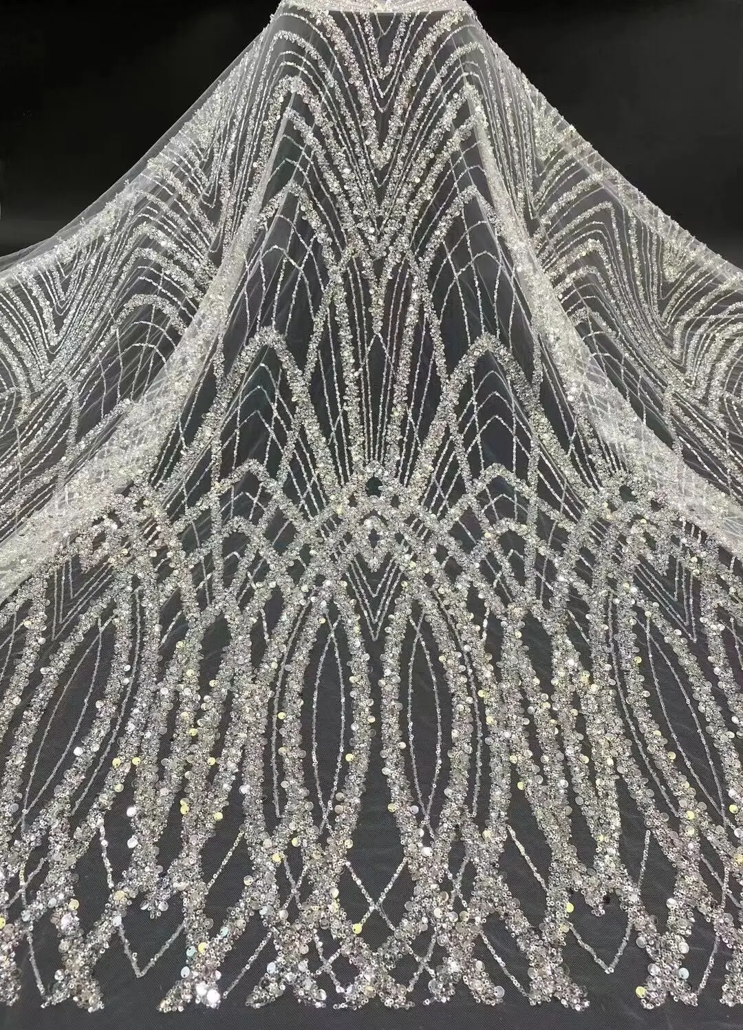 High Quality African beads Lace Fabric J-13064514 French Net Sequins Lace Sewing Embroidered Lace Tulle Nigerian Lace
High Quality African beads Lace Fabric J-13064514 French Net Sequins Lace Sewing Embroidered Lace Tulle Nigerian Lace