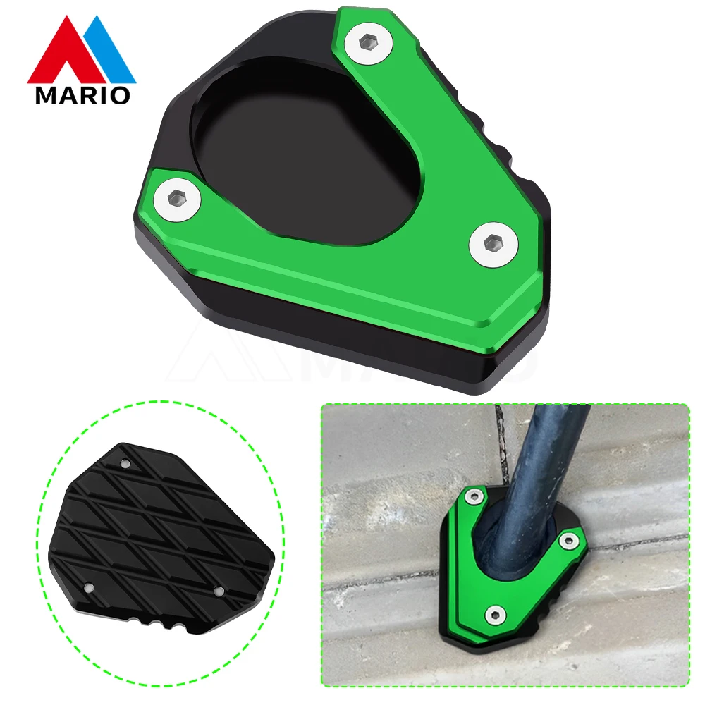 Motorcycle Accessories CNC Aluminum Foot Kickstand Side Stand Extension Pad For Kawasaki ZX-4R ZX-4RR zx 4r 4rr 2023 2024 2025
Motorcycle Accessories CNC Aluminum Foot Kickstand Side Stand Extension Pad For Kawasaki ZX-4R ZX-4RR zx 4r 4rr 2023 2024 2025