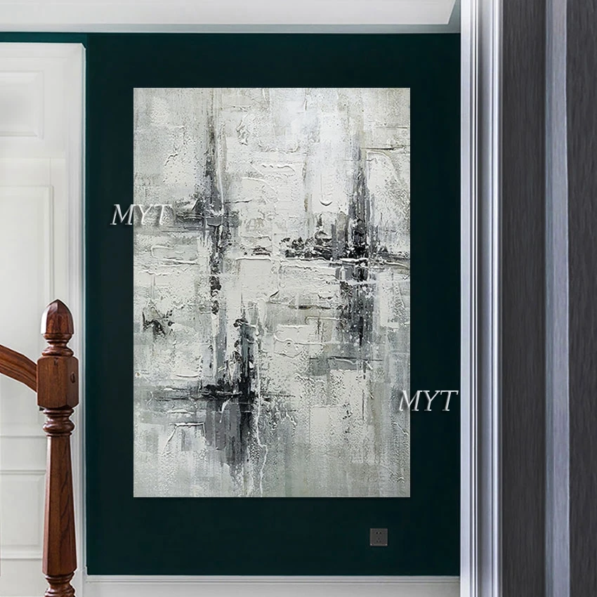 Unframed Abstract Art Oil Painting, Pure Handmade Canvas Artwork, Wall Paintings, Simple Design, New Decoration
Unframed Abstract Art Oil Painting, Pure Handmade Canvas Artwork, Wall Paintings, Simple Design, New Decoration