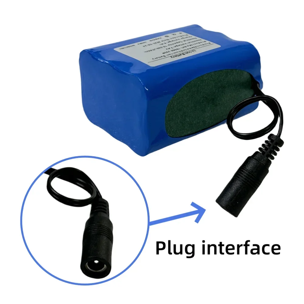 2S3P 18650 Lithium Battery Pack 7.4V 10000mAh Rechargeable Battery Suitable For Fishing LED Light Bluetooth Speaker 7.4V Batter
2S3P 18650 Lithium Battery Pack 7.4V 10000mAh Rechargeable Battery Suitable For Fishing LED Light Bluetooth Speaker 7.4V Batter