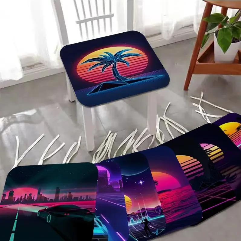 Neon Retrowave Synthwave Tie Rope Dining Chair Cushion Circular Decoration Seat For Office Desk Outdoor Garden Cushions
Neon Retrowave Synthwave Tie Rope Dining Chair Cushion Circular Decoration Seat For Office Desk Outdoor Garden Cushions