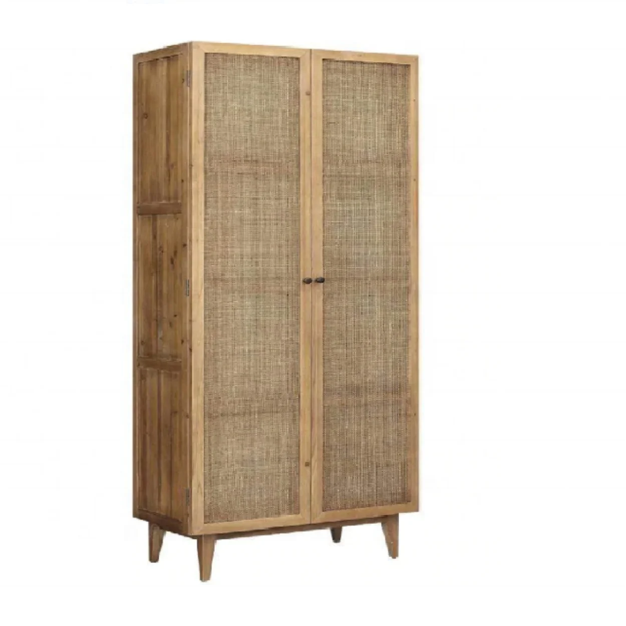 # Natural Wood 2-Door Sideboard Buffet Cabinet with Rattan Door Decoration for Kitchen Dining and Bedroom
# Natural Wood 2-Door Sideboard Buffet Cabinet with Rattan Door Decoration for Kitchen Dining and Bedroom