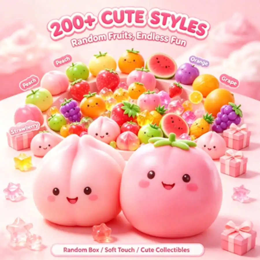 200+Pcs Surprise Box Toys, Novelty Stress Relief Toys, Assorted Squishy Figures Blind Box. Fun Mystery Toys, Fidget Toys For Stress Relief, Surprise Party Favors. Slow Rebound, Perfect For Stress Relief And Sensory Play.
200+Pcs Surprise Box Toys, Novelty Stress Relief Toys, Assorted Squishy Figures Blind Box. Fun Mystery Toys, Fidget Toys For Stress Relief, Surprise Party Favors. Slow Rebound, Perfect For Stress Relief And Sensory Play.
