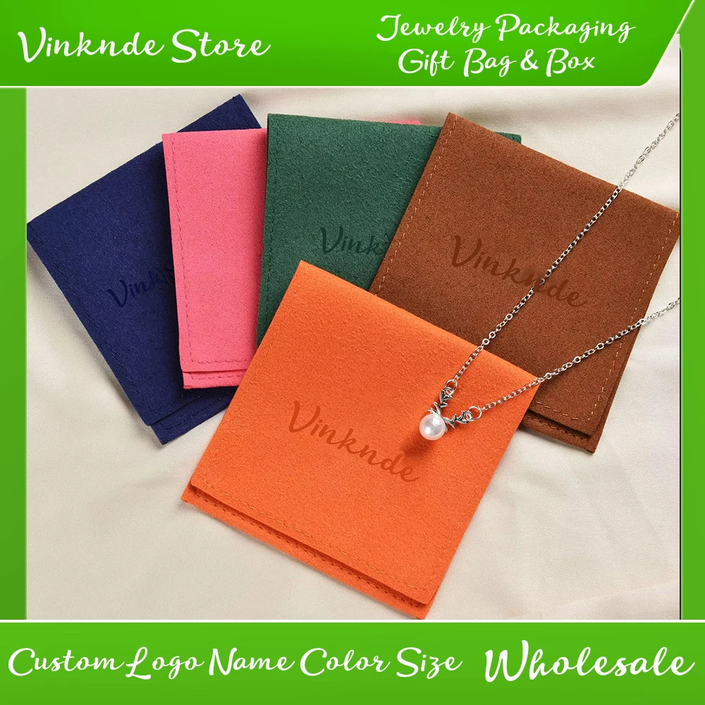 50 PCS Custom Logo Smart Jewelry Bag Personalized Wedding Gift Necklace Pouch Microfiber Velvet Bags for Bracelet Earrings Ring
50 PCS Custom Logo Smart Jewelry Bag Personalized Wedding Gift Necklace Pouch Microfiber Velvet Bags for Bracelet Earrings Ring