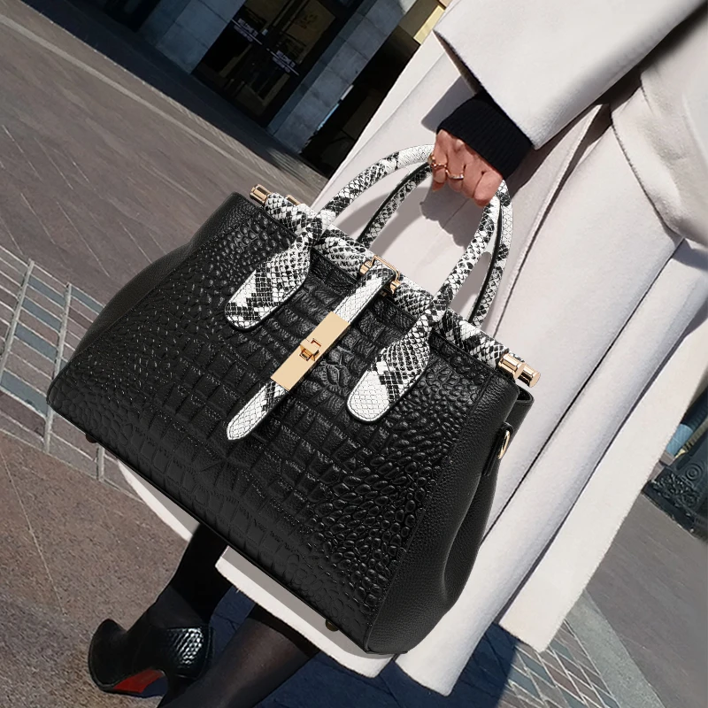 Aidrani 2026 New Style Large-Capacity Genuine Leather Women's Bag with Stone Pattern, Luxury High-End Sense Women's Handbag
Aidrani 2026 New Style Large-Capacity Genuine Leather Women's Bag with Stone Pattern, Luxury High-End Sense Women's Handbag
