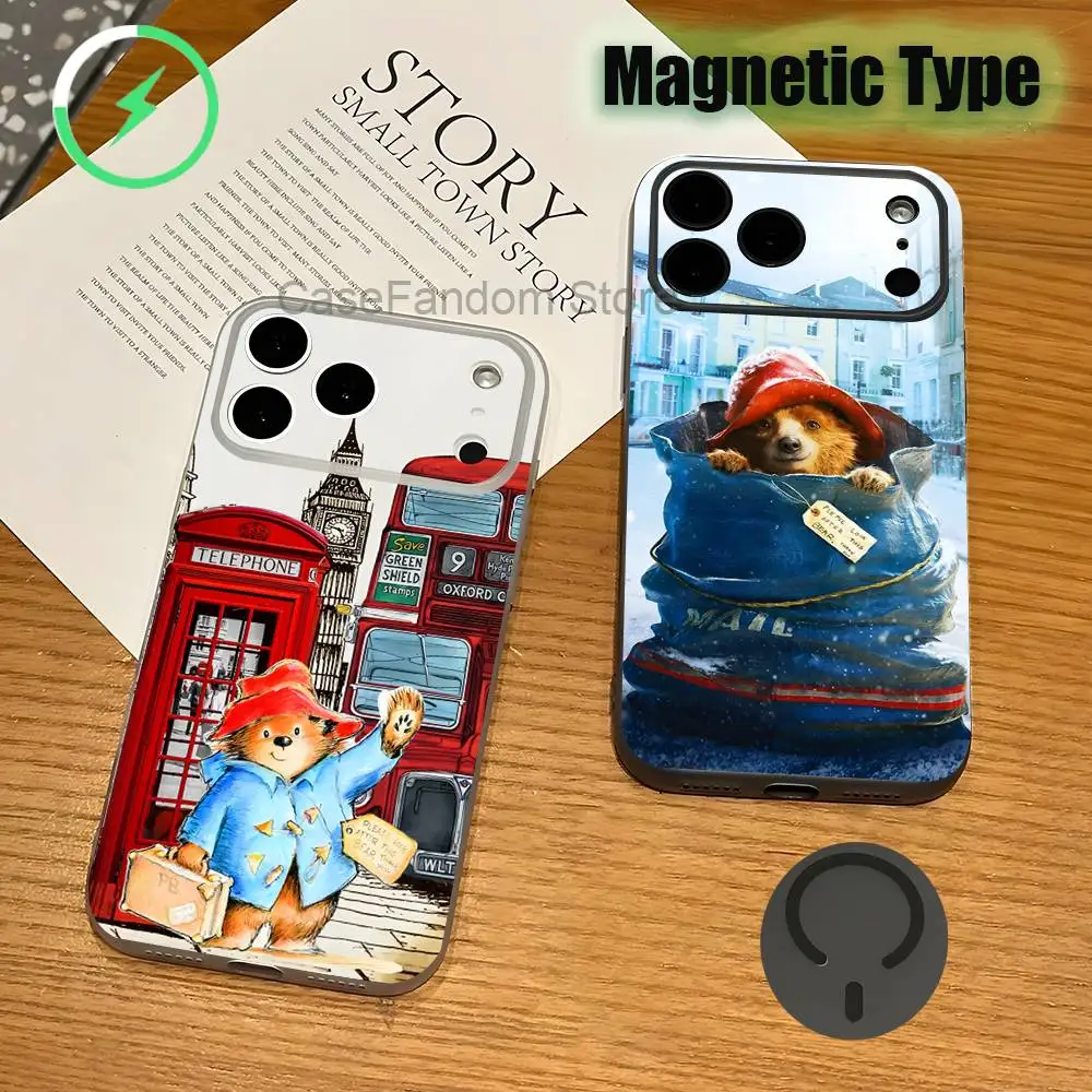 P-PaddingtonS Bear For iPhone 17,16,15,14,13,12,11,Pro,Max,Plus Magnetic Wireless Charging Transparent gray Phone Case
P-PaddingtonS Bear For iPhone 17,16,15,14,13,12,11,Pro,Max,Plus Magnetic Wireless Charging Transparent gray Phone Case