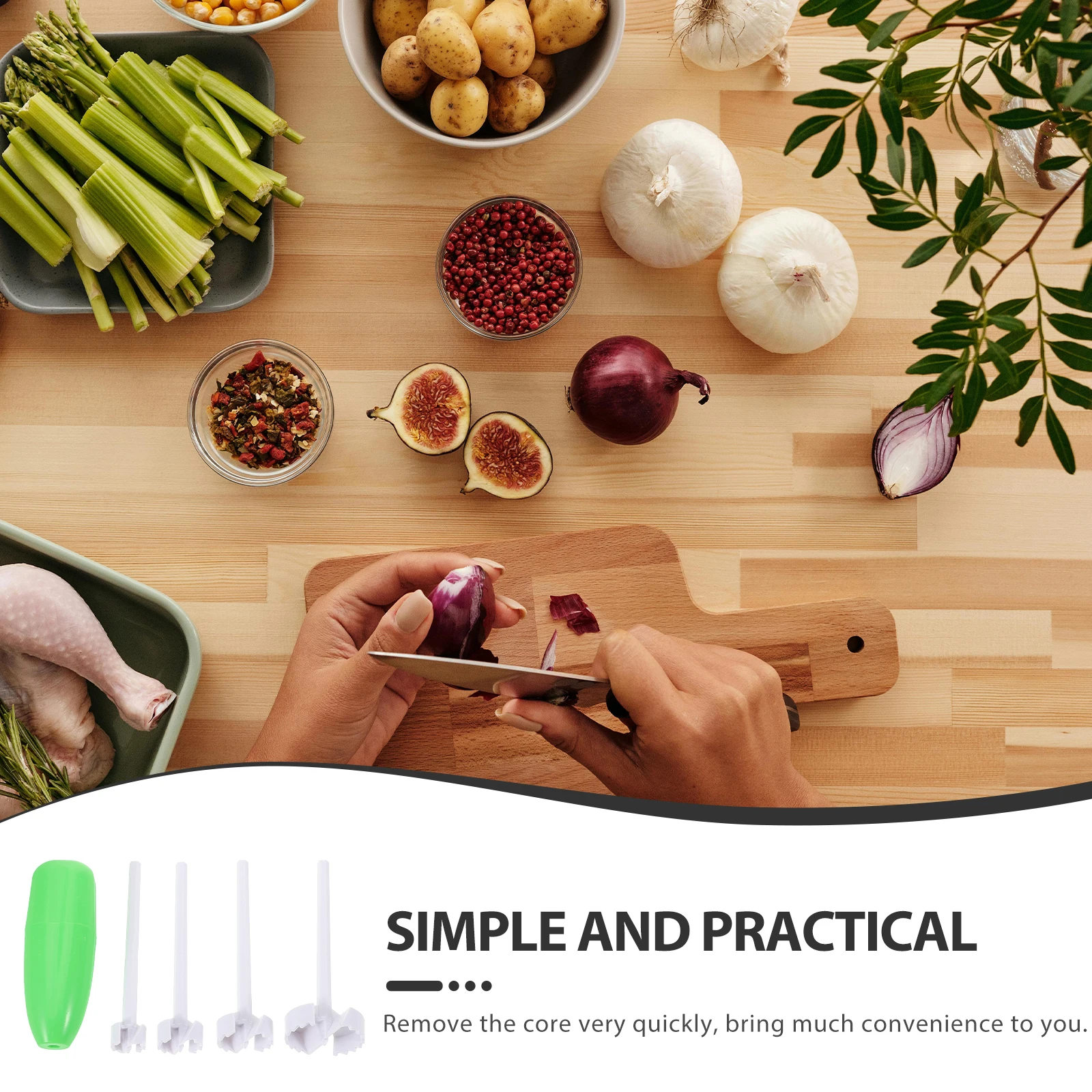 2Sets Cherry Corer Multifunctional Fruit Core Remover Kitchen Gadgets Quick Pitter Cherry Remover Home Use
2Sets Cherry Corer Multifunctional Fruit Core Remover Kitchen Gadgets Quick Pitter Cherry Remover Home Use