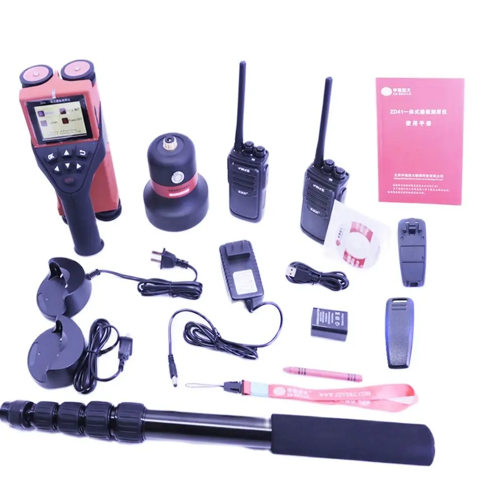 ZD410 Portable Integrated Floor Thickness Gauge Non-destructive Concrete Structures Thickness Tester
ZD410 Portable Integrated Floor Thickness Gauge Non-destructive Concrete Structures Thickness Tester