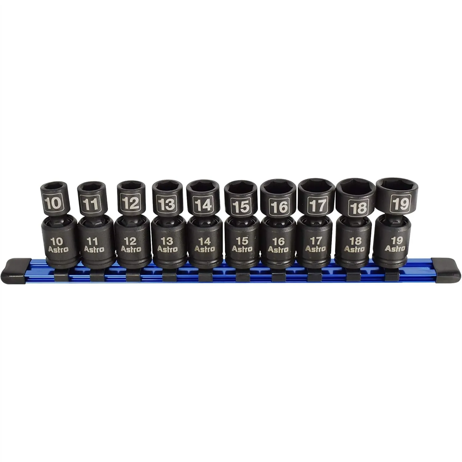 Metric 3/8" Drive Nano Pinless Universal Impact Sockets Set 10pc 10-19mm
Metric 3/8" Drive Nano Pinless Universal Impact Sockets Set 10pc 10-19mm
