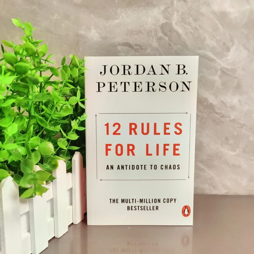 12 Rules for Life An Antidote to Chaos Jordan B. Peterson English Book Psychology Self Help Life Problem Solving Reading Book
12 Rules for Life An Antidote to Chaos Jordan B. Peterson English Book Psychology Self Help Life Problem Solving Reading Book