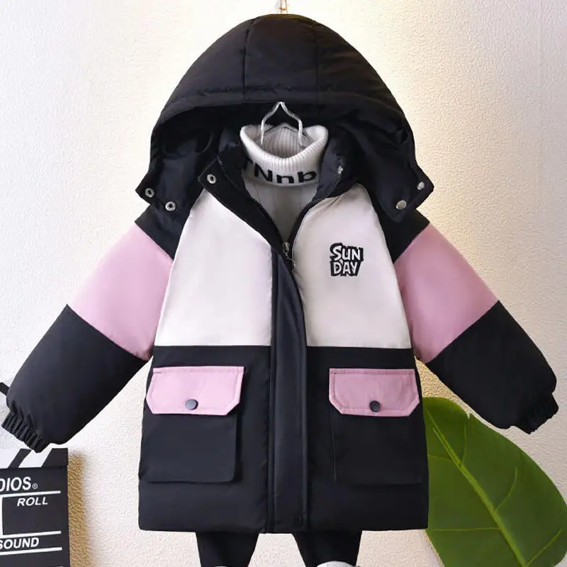 Осенне-зимнее длинное пальто на хлопковой подкладке для мальчиков и девочек, детская верхняя одежда на флисовой подкладке, теплая утепленная легкая стеганая куртка, детская одежда
Осенне-зимнее длинное пальто на хлопковой подкладке для мальчиков и девочек, детская верхняя одежда на флисовой подкладке, теплая утепленная легкая стеганая куртка, детская одежда