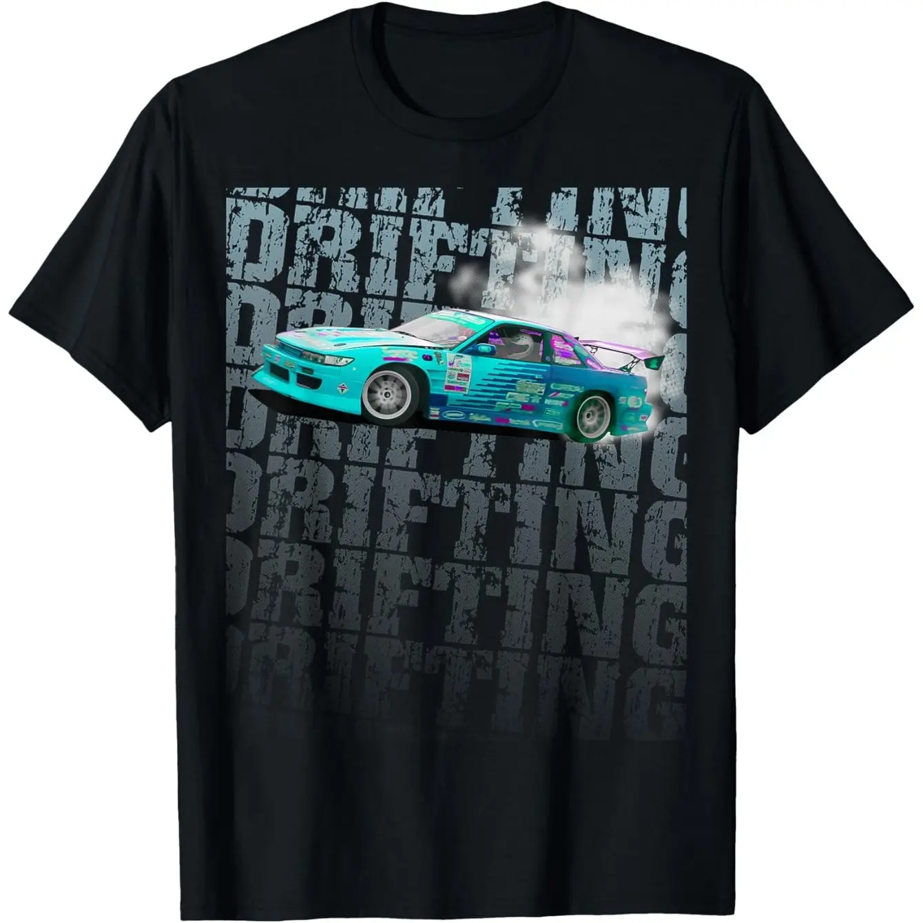 Drift Car Pattern T-Shirt - "DRIFTING" Printed 100% Cotton Soft Comfortable Black Casual Style
Drift Car Pattern T-Shirt - "DRIFTING" Printed 100% Cotton Soft Comfortable Black Casual Style