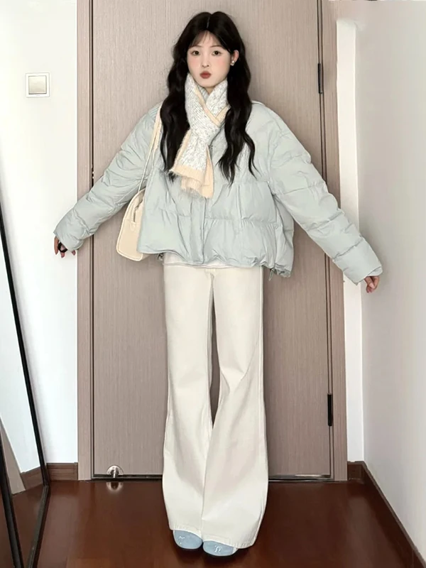 Ретро-джинсы американского стиля с низкой талией, расклешенные, из денима, женские, утепленные, для весны, длинные брюки, повседневные, из ПУ-материала
Ретро-джинсы американского стиля с низкой талией, расклешенные, из денима, женские, утепленные, для весны, длинные брюки, повседневные, из ПУ-материала