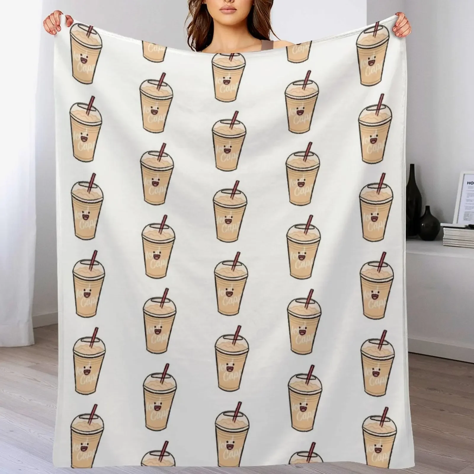 Iced Capp Throw Blanket Spring Fall Cozy Throw Blanket for Couch
Iced Capp Throw Blanket Spring Fall Cozy Throw Blanket for Couch