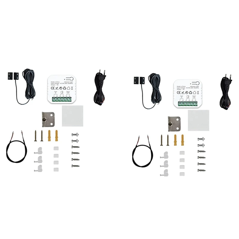 2X Tuya Smart Zigbee Garage Door Opener Controller With Sensor App Control Works With For Alexa Google Home EU Plug
2X Tuya Smart Zigbee Garage Door Opener Controller With Sensor App Control Works With For Alexa Google Home EU Plug