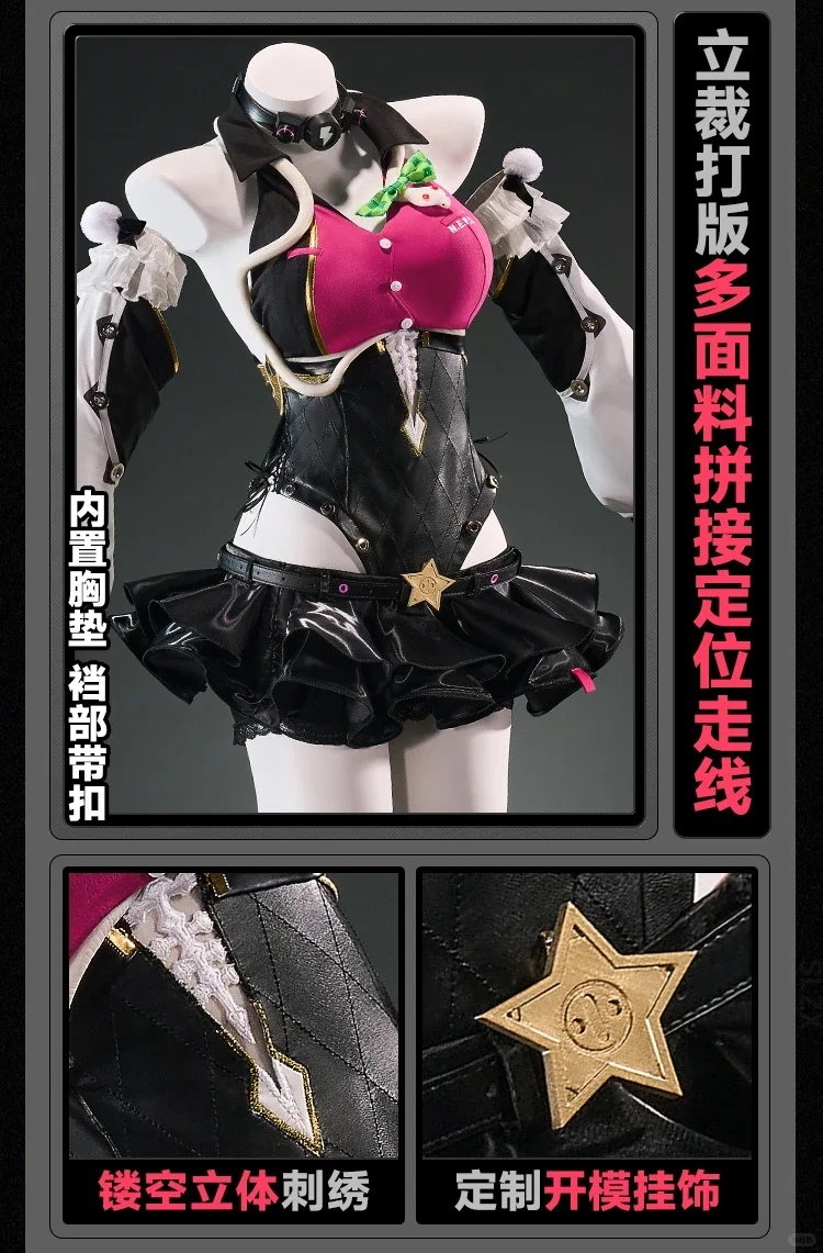 2026 Game Cosplay Series:Zenless Zone Zero -new character -Sisif/Sissyph /Cissia Cosplay sexy Costume full set
2026 Game Cosplay Series:Zenless Zone Zero -new character -Sisif/Sissyph /Cissia Cosplay sexy Costume full set