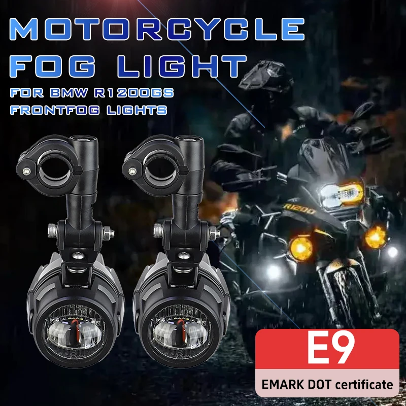Motorcycle Fog Lights LED Auxiliary Spotlights Fog Light Additional Headlights Headlights Running Lights For GS 1200 Accessories
Motorcycle Fog Lights LED Auxiliary Spotlights Fog Light Additional Headlights Headlights Running Lights For GS 1200 Accessories