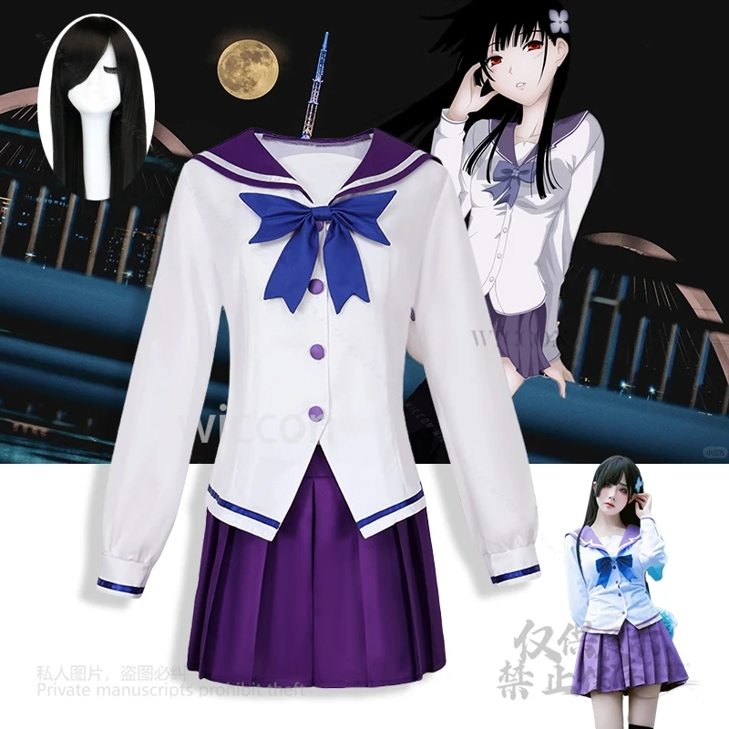 Rea Sankarea Cosplay Costume Anime Undying Love Sanka JK School Uniform Purple Dress Lolita Wigs For Girls Woman Cos Customized
Rea Sankarea Cosplay Costume Anime Undying Love Sanka JK School Uniform Purple Dress Lolita Wigs For Girls Woman Cos Customized