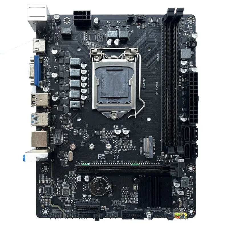 Parts for H511 computer main board LGA1200 pin DDR4 support M.2 core 10/11 generation CPU H470 chip H510M
Parts for H511 computer main board LGA1200 pin DDR4 support M.2 core 10/11 generation CPU H470 chip H510M