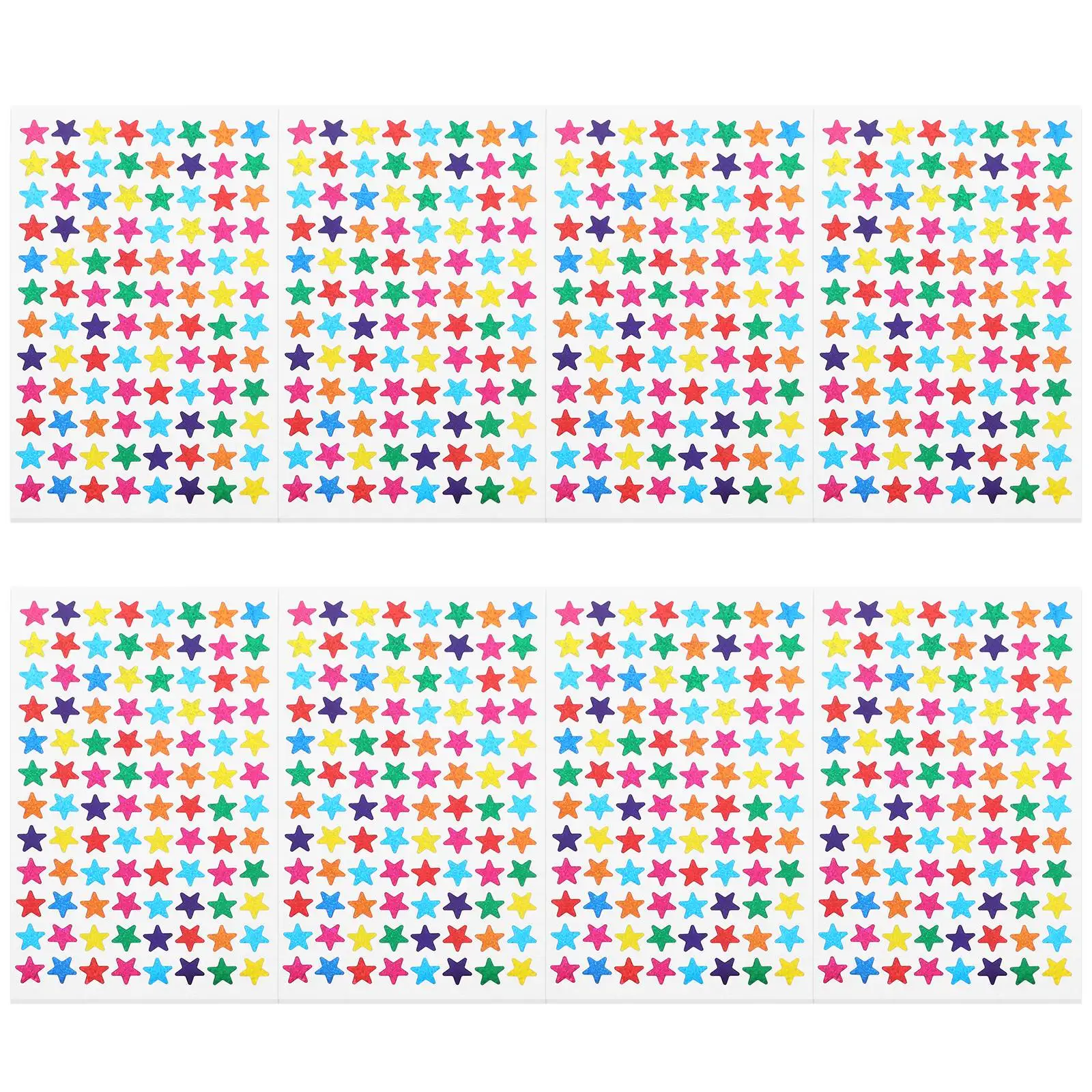 960pcs Shiny Star Stickers Self Adhesive Multicolor Sparkle Bling Stars for DIY Valentines Decor Students Rewards School
960pcs Shiny Star Stickers Self Adhesive Multicolor Sparkle Bling Stars for DIY Valentines Decor Students Rewards School