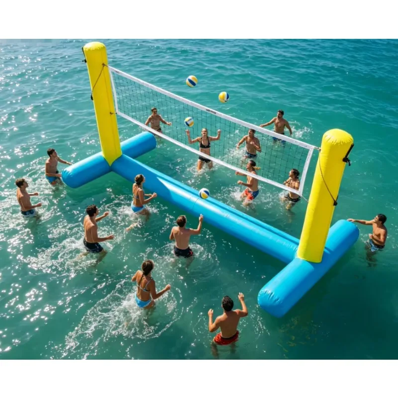 Custom PVC Inflatable Floating Volleyball Court Outdoor Water Volleyball Game for Commercial Use Over 500kg Capacity
Custom PVC Inflatable Floating Volleyball Court Outdoor Water Volleyball Game for Commercial Use Over 500kg Capacity