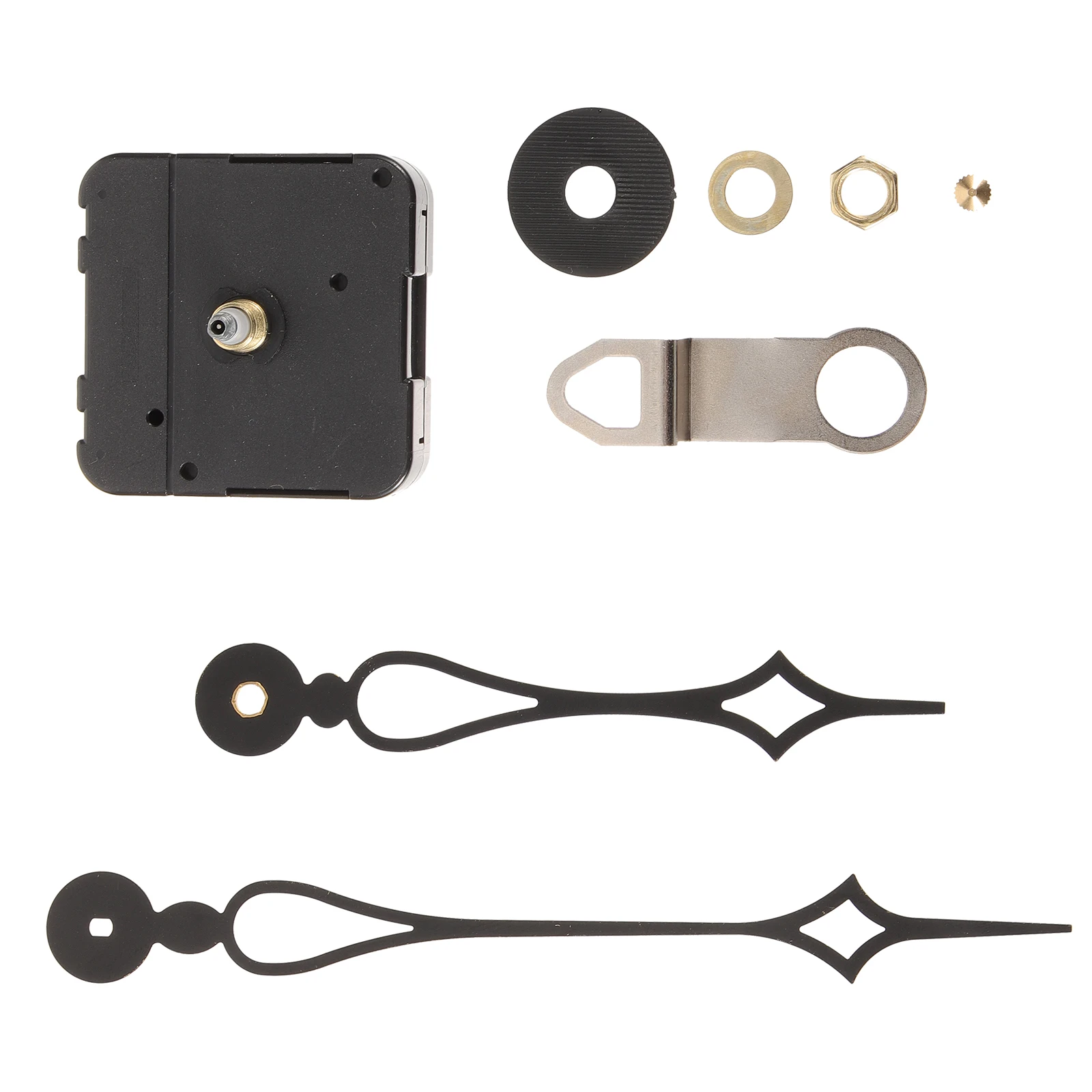 1 set DIY Clock Movement Kit Mute Wall Replacement Quartz Hands Durable Lightweight Repair Parts Accessories Mechanism Kit
1 set DIY Clock Movement Kit Mute Wall Replacement Quartz Hands Durable Lightweight Repair Parts Accessories Mechanism Kit