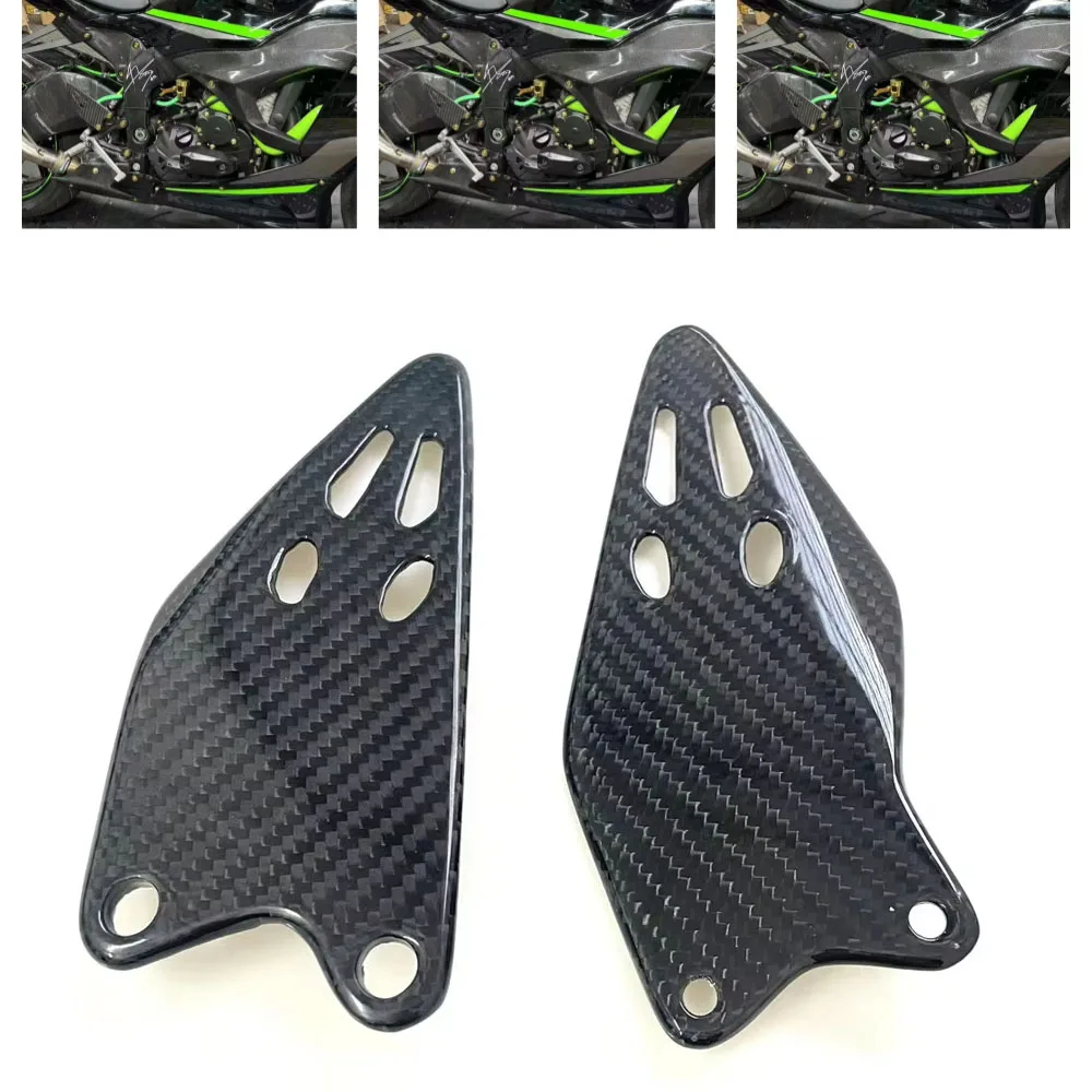 For Kawasaki ZX6R ZX-6R ZX6R 2019-2023 2024 2025 Carbon Fiber Motorcycle Accessories FootPeg Footrest Rear SET Heel Plates Guard
For Kawasaki ZX6R ZX-6R ZX6R 2019-2023 2024 2025 Carbon Fiber Motorcycle Accessories FootPeg Footrest Rear SET Heel Plates Guard