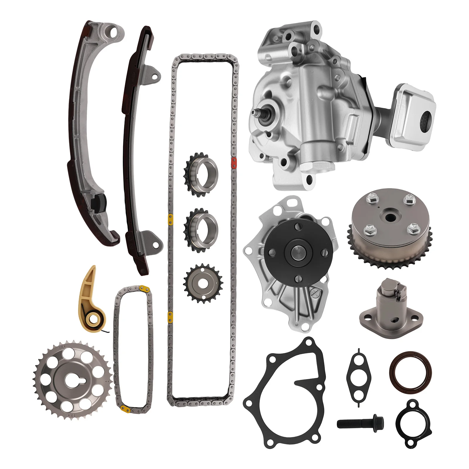 Front Timing Chain Kit for Toyota Corolla XRS 2.4L 2009 AW9414 9-5527
Front Timing Chain Kit for Toyota Corolla XRS 2.4L 2009 AW9414 9-5527
