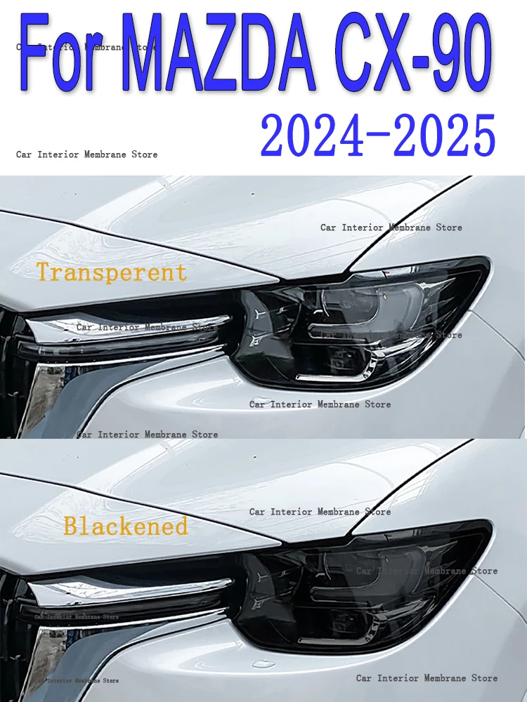 For MAZDA CX-90 2024-2025 Car Exterior Headlight Anti-scratch Front Lamp Tint TPU Protective Cover Film
For MAZDA CX-90 2024-2025 Car Exterior Headlight Anti-scratch Front Lamp Tint TPU Protective Cover Film