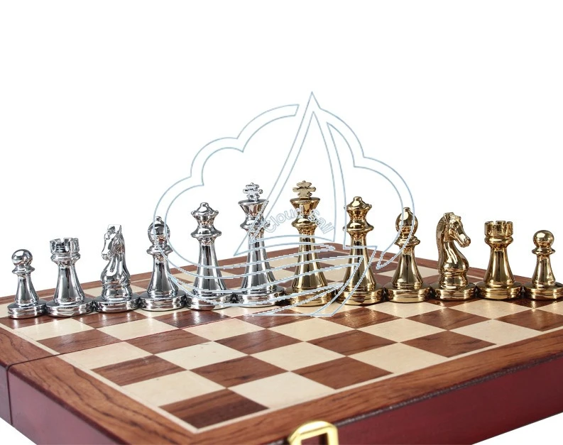Premium Metal Chess Set for Adults with Folding Chessboard And Weighted Pieces
Premium Metal Chess Set for Adults with Folding Chessboard And Weighted Pieces