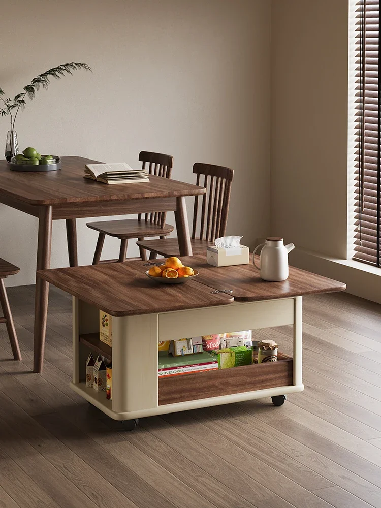 ABCSolid Wood Trolley, Living Room, Small Apartment, Mobile Coffee Table, Simple Sofa, Modern Home Multifunctional Coffee Table
ABCSolid Wood Trolley, Living Room, Small Apartment, Mobile Coffee Table, Simple Sofa, Modern Home Multifunctional Coffee Table