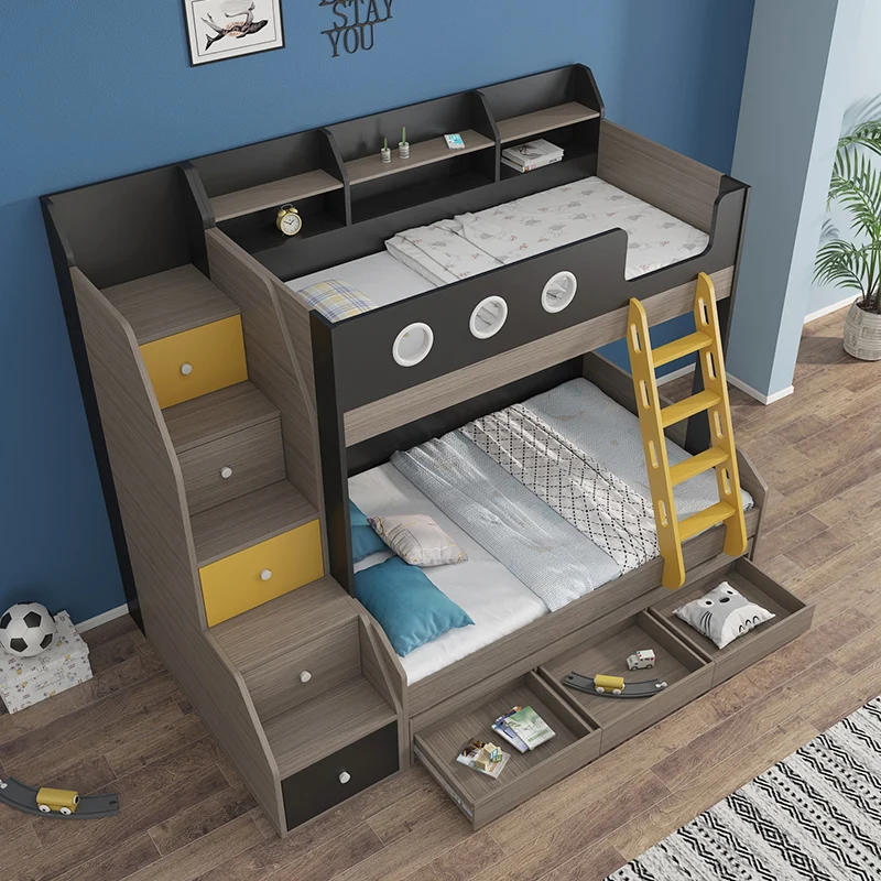 Modern Nordic Mother Bed Combination Modern Simple Children Up and Down Multifunctional High Low Bunk Beds Bunk Beds for Kids
Modern Nordic Mother Bed Combination Modern Simple Children Up and Down Multifunctional High Low Bunk Beds Bunk Beds for Kids