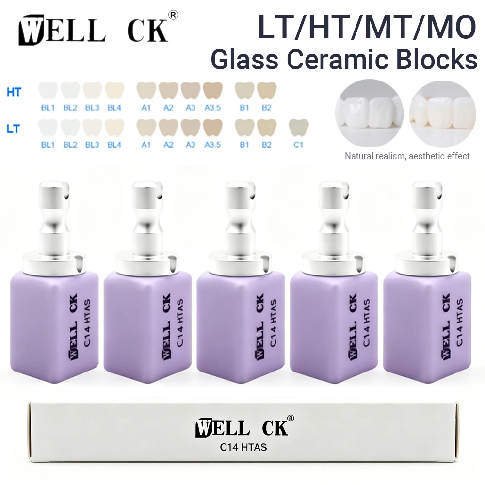Стоматологические стеклокерамические блоки C14 из дисиликата лития для CAD/CAM фрезерования Cerec, варианты HT/LT, идеально подходят для реставраций виниров и коронок, 20 шт.
Стоматологические стеклокерамические блоки C14 из дисиликата лития для CAD/CAM фрезерования Cerec, варианты HT/LT, идеально подходят для реставраций виниров и коронок, 20 шт.