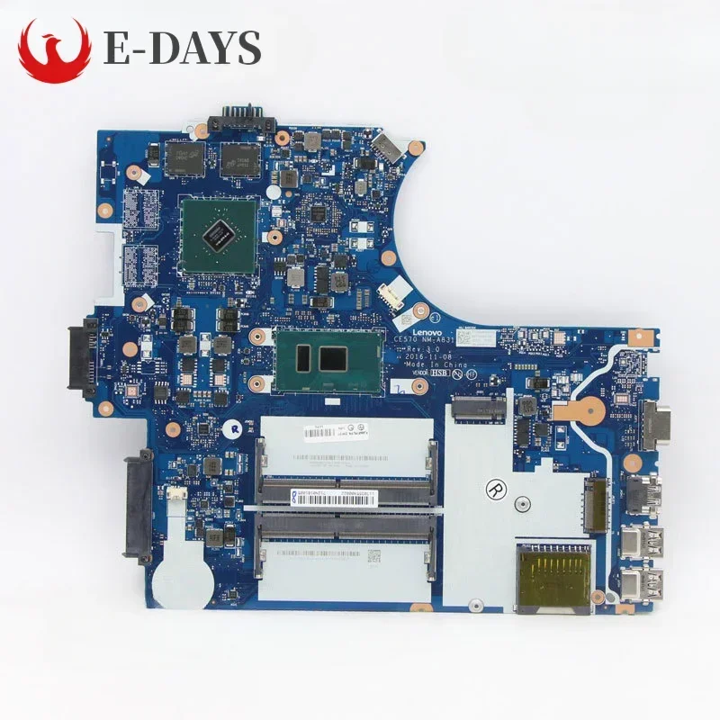 For Lenovo ThinkPad E570 Laptop Motherboard NM-A831 Notebook Mainboard CPU I7-6500U GPU GTX 940MX 2G 100% Tested Okhigh Quality 
For Lenovo ThinkPad E570 Laptop Motherboard NM-A831 Notebook Mainboard CPU I7-6500U GPU GTX 940MX 2G 100% Tested Okhigh Quality