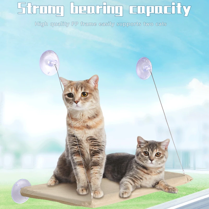 Pet Cat Hammock Hanging Cat Bed Bearing Cats Window Seat Mount Kitten Climbing Frame Pet Sleeping Accessories
Pet Cat Hammock Hanging Cat Bed Bearing Cats Window Seat Mount Kitten Climbing Frame Pet Sleeping Accessories