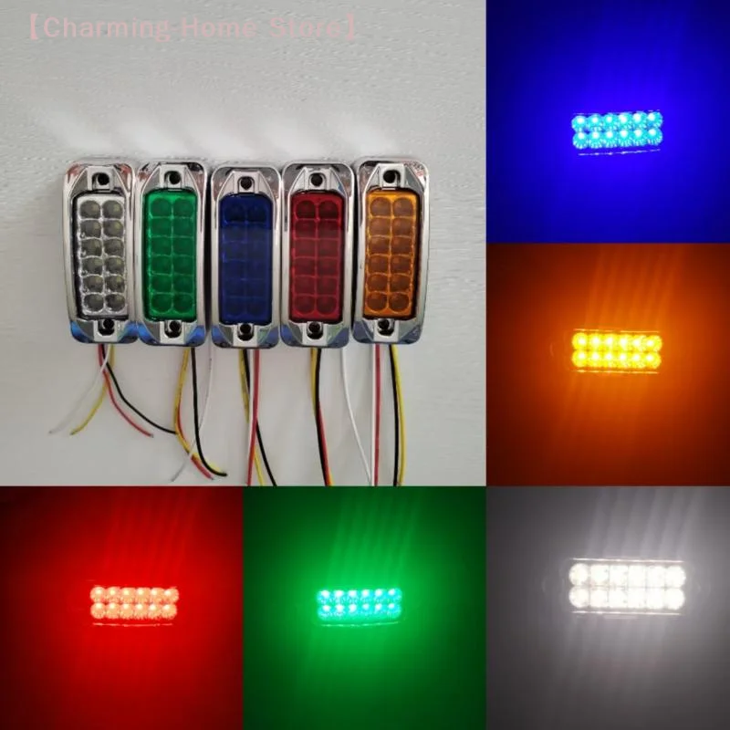 【M】1Pcs 12-24V Amber Side Marker Turn Signal Lamp LED Clearance Lights For Truck & Trailer Strobe Warning Light
【M】1Pcs 12-24V Amber Side Marker Turn Signal Lamp LED Clearance Lights For Truck & Trailer Strobe Warning Light