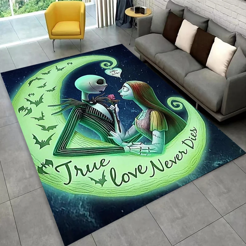 Disney Jack Skellington Large Area Rug 3D Carpet for Home Living Room Bedroom Sofa Doormat Kids Floor Mat Decor Halloween MINISO
Disney Jack Skellington Large Area Rug 3D Carpet for Home Living Room Bedroom Sofa Doormat Kids Floor Mat Decor Halloween MINISO
