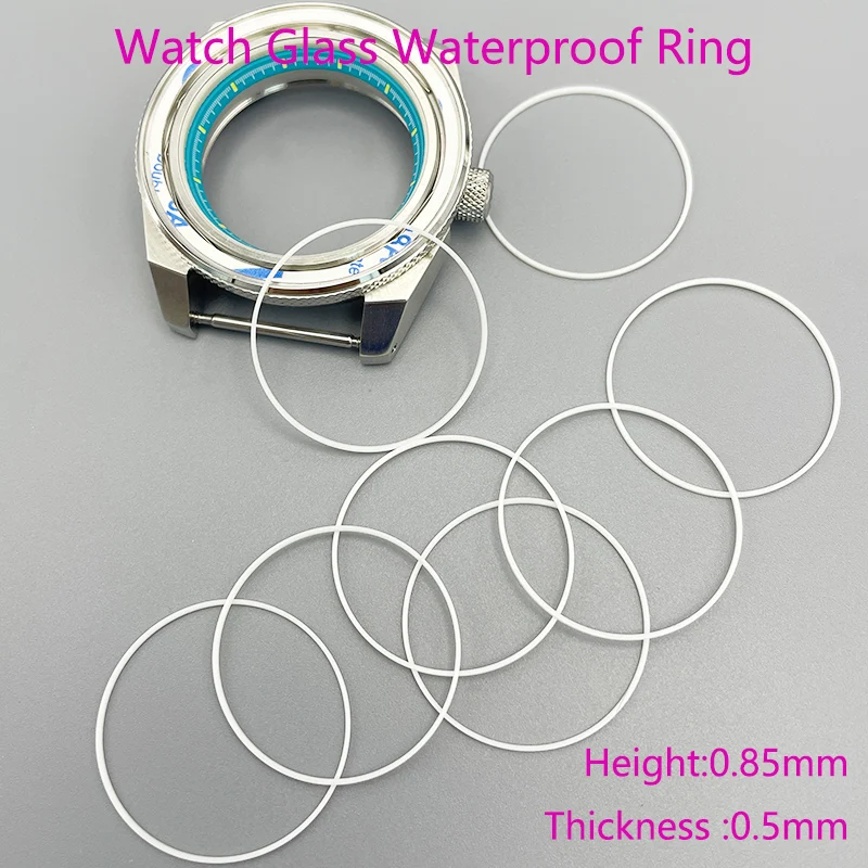 Dia 25mm-40mm Waterproof Ring High 0.85MM Thick 0.5MM Watch Glass O-Ring Watch Case Waterproof Gasket Ring Parts
Dia 25mm-40mm Waterproof Ring High 0.85MM Thick 0.5MM Watch Glass O-Ring Watch Case Waterproof Gasket Ring Parts