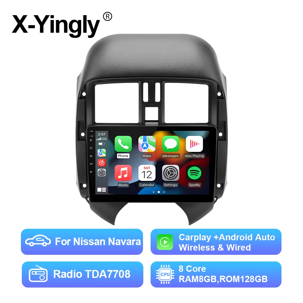 Car Radio Multimedia Player For Nissan Sunny Versa March 2010 Android 12 Autoradio GPS Navigation DVR Camera WIFI Screen
Car Radio Multimedia Player For Nissan Sunny Versa March 2010 Android 12 Autoradio GPS Navigation DVR Camera WIFI Screen