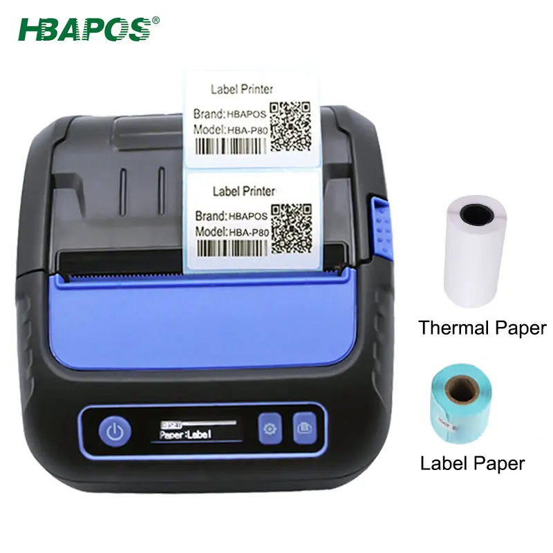 Bluetooth Thermal Printer 2 in 1 Label Receipt Mini Printer Handheld Small Mobile Printer for Android IOS Windows POS Machine
Bluetooth Thermal Printer 2 in 1 Label Receipt Mini Printer Handheld Small Mobile Printer for Android IOS Windows POS Machine