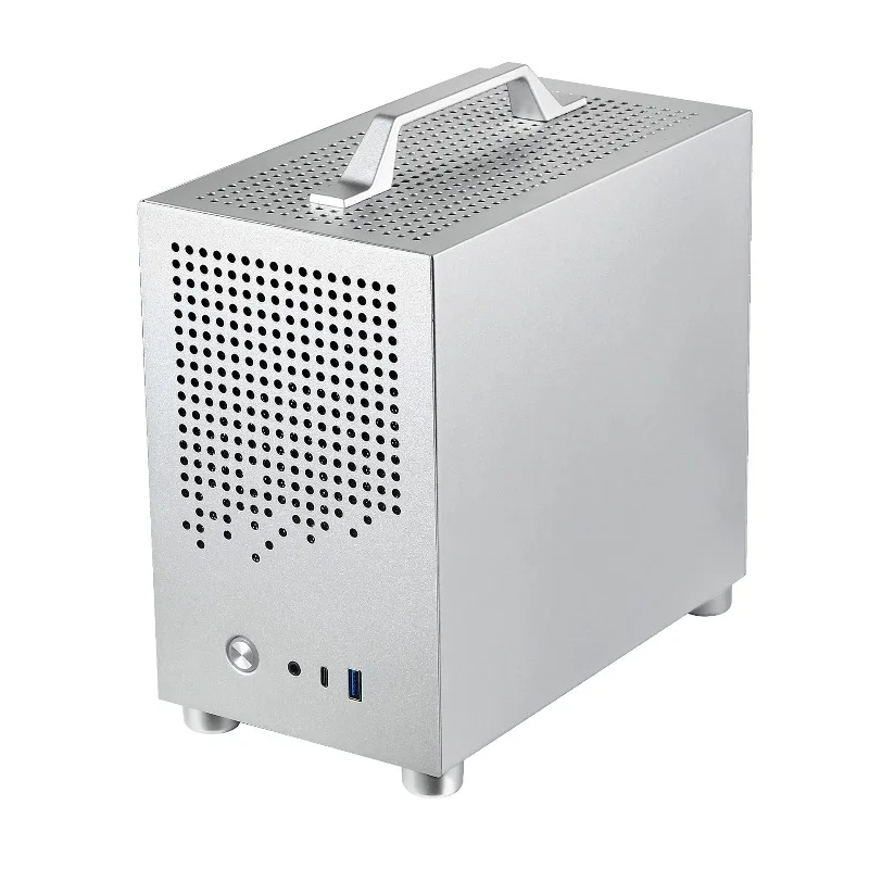 SKTC A17 7.6L Mini ITX Case - Portable Gaming Chassis with Handle, Support SFX PSU 210mm GPU Type-C 10G for ITX Motherboard
SKTC A17 7.6L Mini ITX Case - Portable Gaming Chassis with Handle, Support SFX PSU 210mm GPU Type-C 10G for ITX Motherboard