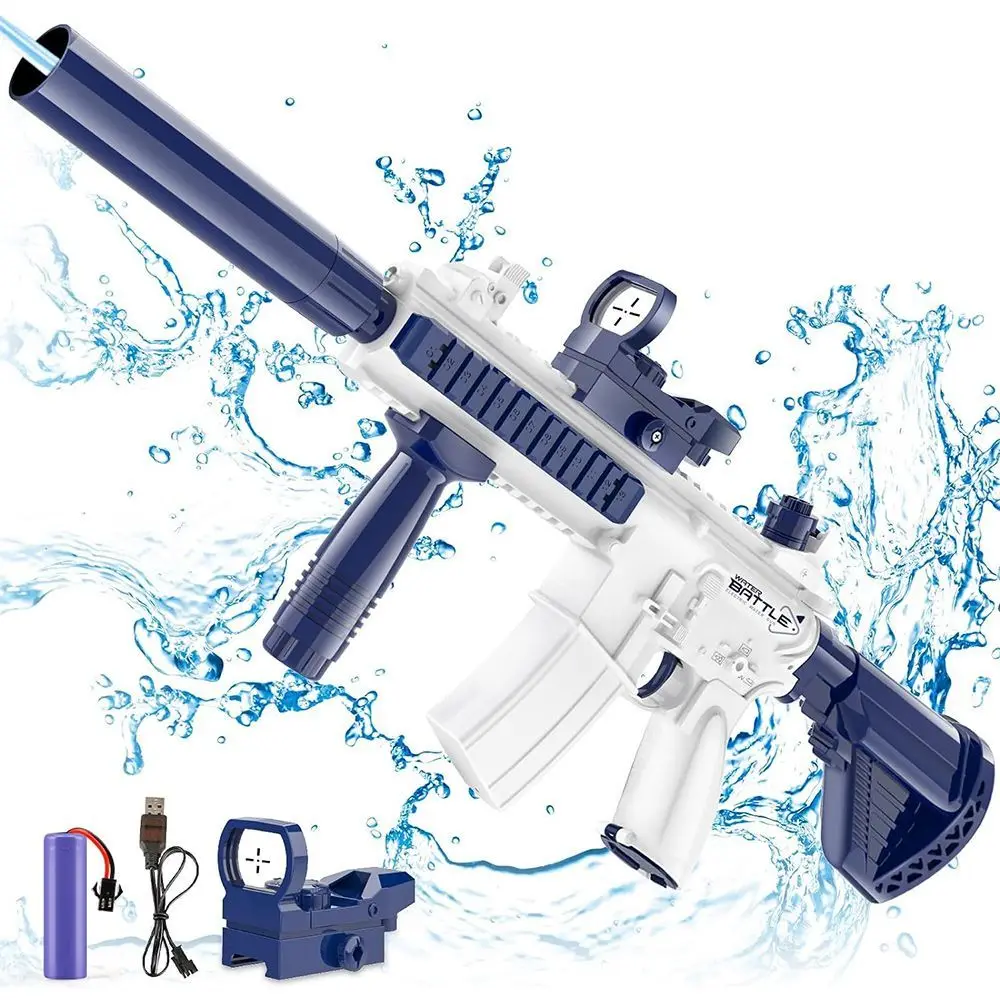 M1911 Electric Water Gun - Rechargeable, High-Capacity, Large Water Tank, Summer Fun, Gift for Kids
M1911 Electric Water Gun - Rechargeable, High-Capacity, Large Water Tank, Summer Fun, Gift for Kids