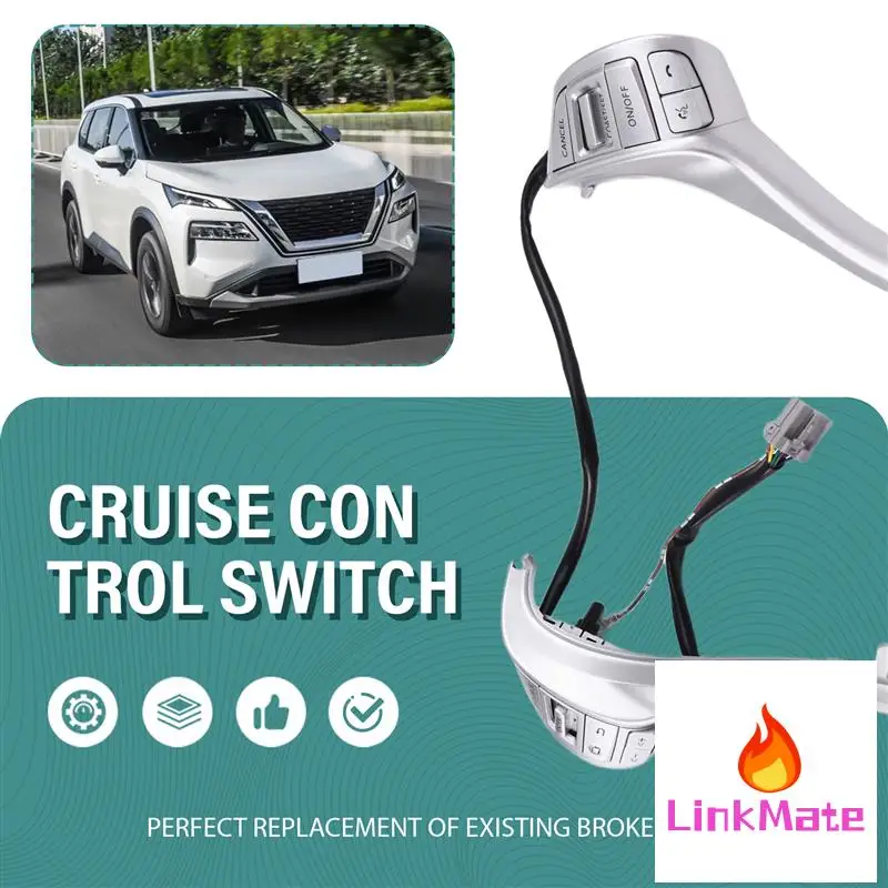 255503TA3A Steering Wheel Switch Button Cruise Control Switch For Nissan Tiida Terra Altima 2013-2020 484303TA1B
255503TA3A Steering Wheel Switch Button Cruise Control Switch For Nissan Tiida Terra Altima 2013-2020 484303TA1B