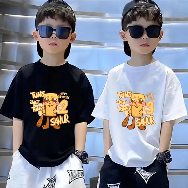 Italian Brainrot Theme Birthday T Shirt Tung Tung Sahur Number Child Summer Clothes Cartoon Short Sleeve Tees Cute Tops Gifts
Italian Brainrot Theme Birthday T Shirt Tung Tung Sahur Number Child Summer Clothes Cartoon Short Sleeve Tees Cute Tops Gifts